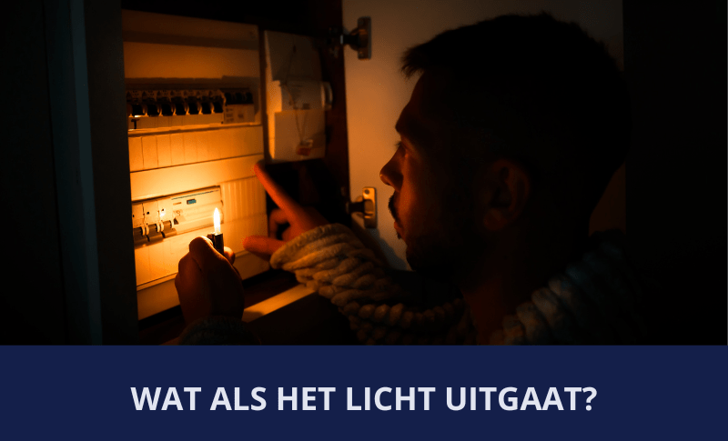 Wat als het licht uitgaat?