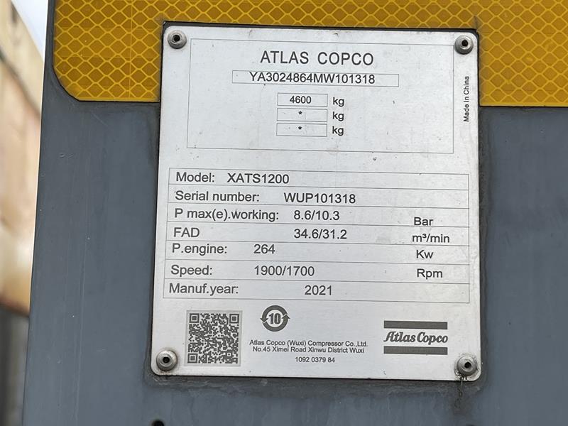 ATLAS COPCO XATS 1200 CUD