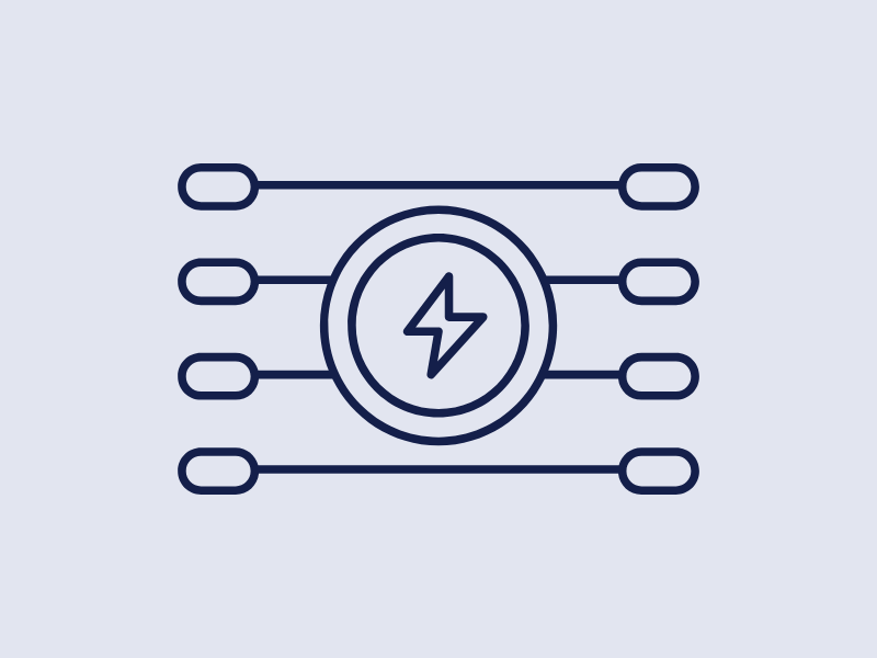 Rubber verdeelkast type E30 400A met powerlock aansluiting
